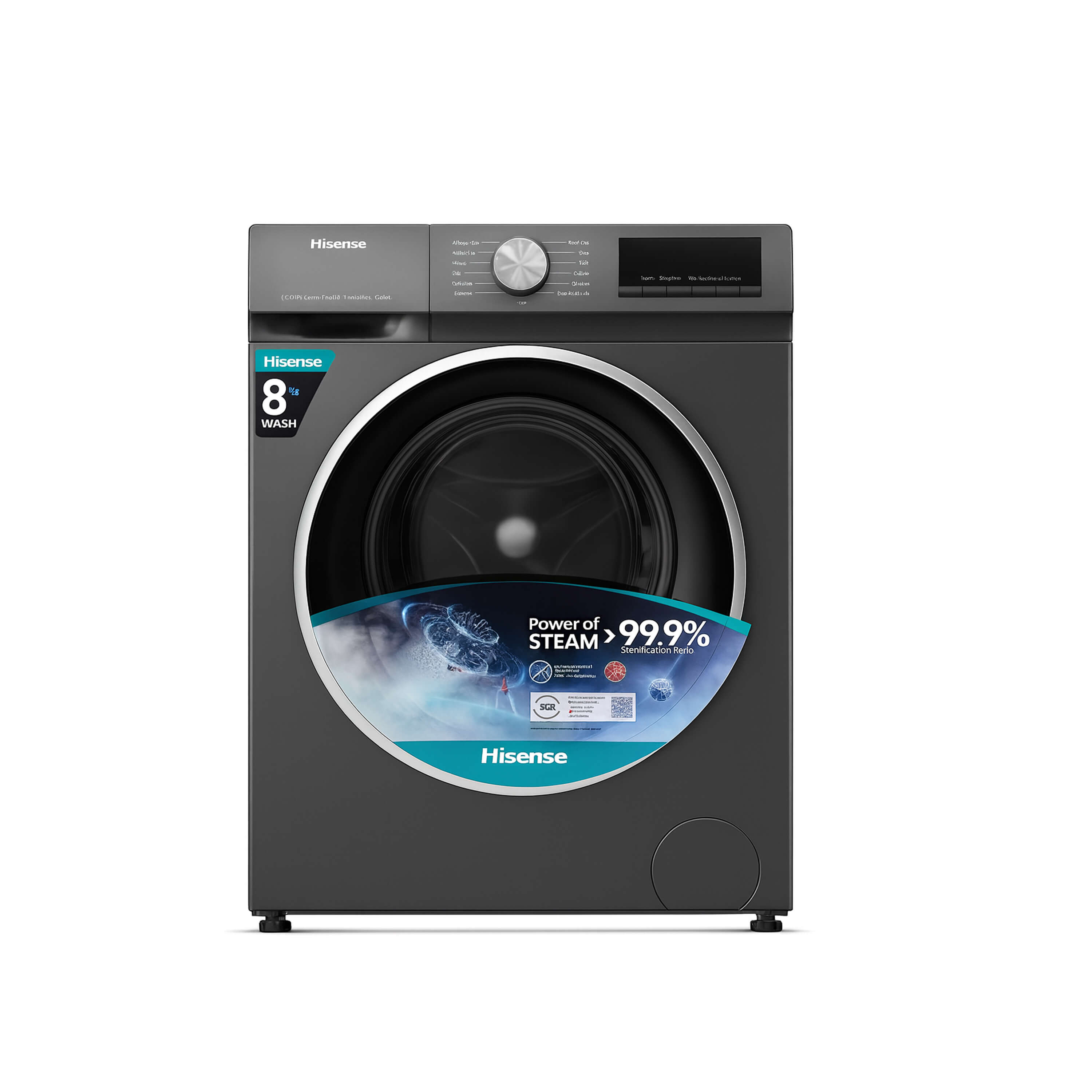 家電 Hisense washing machine Hisense 8KG Washer Dryer – Wash, Dry, Done. All in One Machine